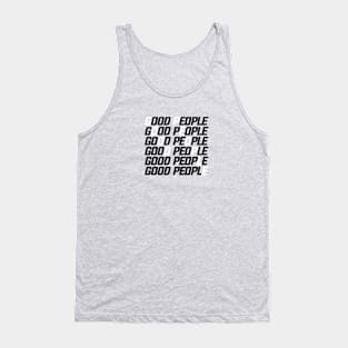 Good People Text Layer Tank Top